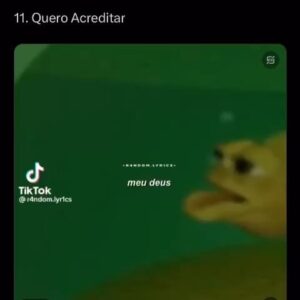 Clarice Falcão Instagram - ✨Truque✨ recebeu a maior honra do brasil contemporâneo e virou MEMES prêmio apenas comparável a ser condecorado cavaleiro do imperio britânico no imperio britânico. 

e agora a grande pergunta: o que acharam do album visual?
(não perguntei antes pois passei 4 dias de ressaca)