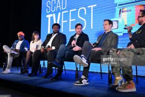 Claudia O'Doherty Instagram - Big natural laughs at SCAD TVFest to honour Craig Robinson and talk about ‘Killing It’. I kept my eyes closed during the q and a so I could really listen to the questions.