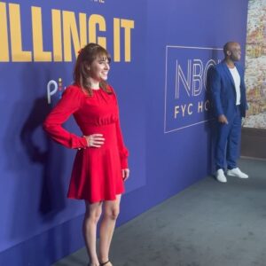 Claudia O'Doherty Instagram - This is a post specifically for my Canadian followers. Please do not read if you are not Canadian or have Canadian friends or family. ‘Killing It’ starts on Showcase on May 31. Please watch/urge your Canadian associates to watch. I am wearing red in these photos to celebrate your beautiful flag 🇨🇦🇨🇦🇨🇦