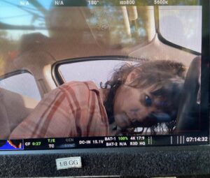 Claudia O'Doherty Instagram - It’s a mega mix of things from episode one and two of ‘Killing It’! 1. Camera tests with “Craig Foster” (Craig Robinson). 2. Episode two was written by @frangillespie. What a brainiac. 3. My hair was cut for the show and I said I thought it was uneven but I was told I was wrong. 4. Relaxing on the freeway. 5. I thought someone had dropped a wig on the road but it was a nutria. 6. Appreciating every moment on set. 7. Lily Sullivan makes her first appearance in episode two, she’s so funny. Thank you to everyone who’s watched so far and if you haven’t yet it’s all on @peacocktv and @stanaustralia 😘😘😘