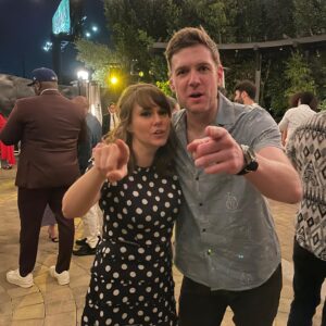 Claudia O'Doherty Instagram - Last night at the ‘Killing It’ screening! In one of the these photos Craig said “we should all do snake hands” but ultimately it was just me. The whole season comes out on April 14, but you can watch the first episode right now on @peacocktv and @stanaustralia. Thank you to @thegriceisright for styling, @kirinstagram for makeup, @ericka_verrett for hair, @hvn for dress and @byfar_official for shoes. #killingit