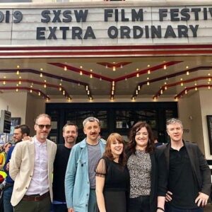 Claudia O'Doherty Instagram - Truly thrilling to go to the premiere of Extra Ordinary, a movie I love, that shockingly, I am in.
