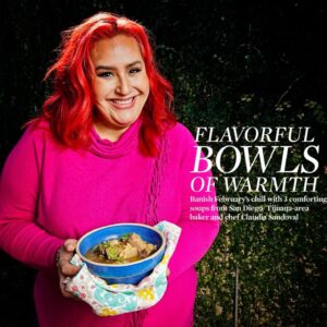 Claudia Sandoval Instagram - In Mexico, Valentine’s Day is known as “El Dia Del Amor y La Amistad” - the Day of Love and Friendship.  Today, for the first time ever, I’m sharing 3 of our families most prized soup recipes. Love you! Happy Valentine’s Day! 

Read the full article at @sandiegouniontribune 

Thanks Caron Golden and @tamayomedia