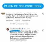Claudia Campolina Instagram - Nós somos FEMISTAS
