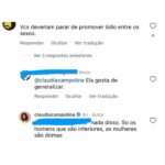 Claudia Campolina Instagram - Nós somos FEMISTAS