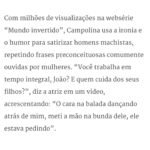 Claudia Campolina Instagram - Vamos investir nesse longa? Obrigada pela matéria @guilhermeamado