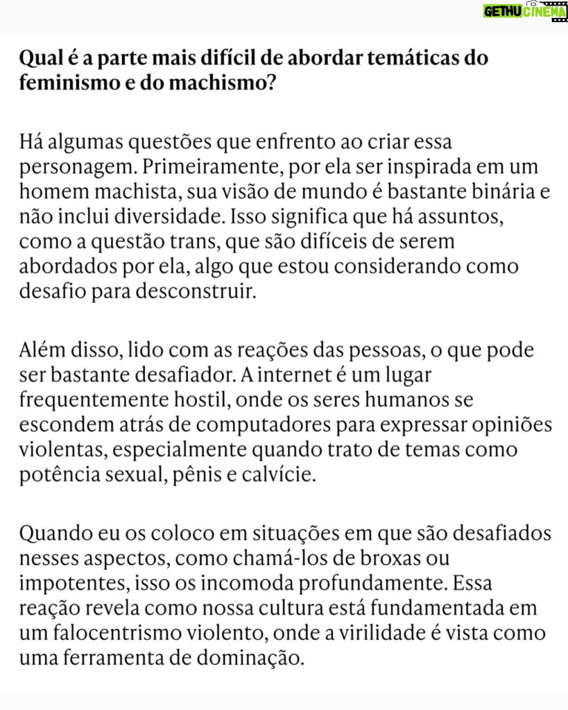 Claudia Campolina Instagram - Entrevista que deu para o Meio & Mensagem ❤️