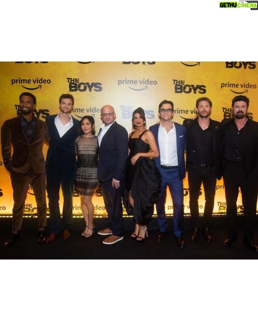 Claudia Doumit Instagram - OBRIGADA, BRAZIL! ❤️🇧🇷 You have been so wonderful to us! Season finale screening of @theboystv