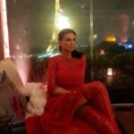 Claudia Galanti Instagram - When red nights come in paris ....