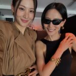 Claudia Kim Instagram - can’t get over this season’s fall collection❤️‍🔥 Thanks for having me @khaite_ny #케이트 #케이트뉴욕 #케이트런칭이벤트 #KhaiteFW24
