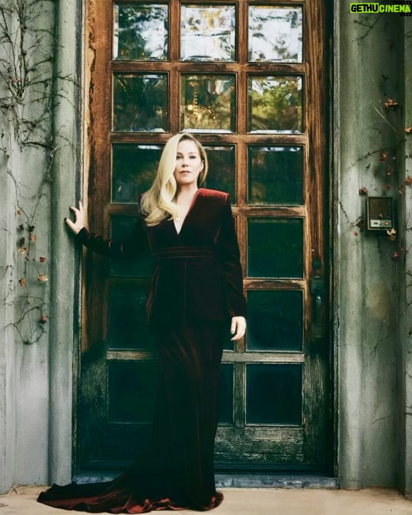 Clea Shearer Instagram - My beautiful, courageous, strong af friend Christina Applegate photographed by @johnshearer at her house before the Emmys. I was so happy to be there so we could laugh and hang and hold hands. @iamlindsayflores @csiriano @hairbyadir