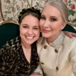 Clea Shearer Instagram - I had a last minute idea to throw a little birthday dinner in our new home, and it turned into such a special night with the best group of friends. Core memory 🍾 Outfit: @veronicabeard Catering: @kristenwinston Florals: @the_florista_ Menus: @loveandlion Rentals: @pleasebeseatedrentals