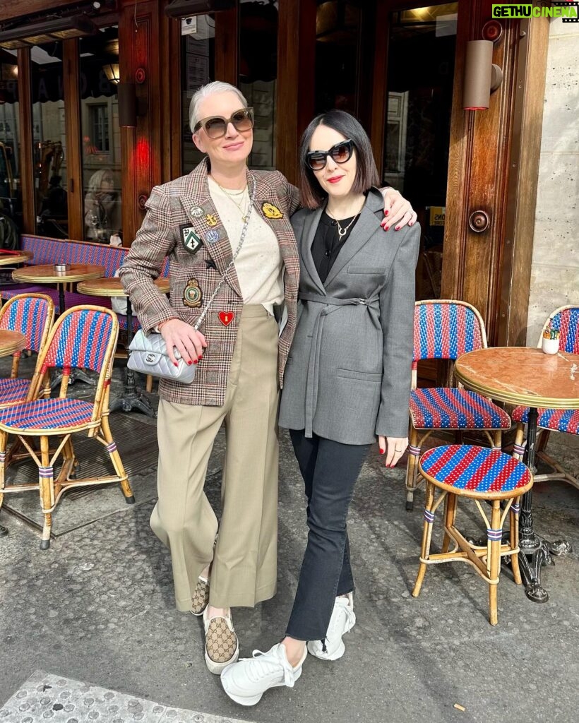 Clea Shearer Instagram - This trip meant so so much to me. It’s hard to put into words. Two years ago, our mom / daughter group had the most incredible time in Paris - and just months later, I received a cancer diagnosis that would change my life forever. The last time I was in Paris was with John, a year ago. And we had received my diagnosis just two days prior. We wandered the streets, and quite honestly, I felt dead inside. I could only picture myself in hospitals, with life altering surgeries and chemo with no end in sight. I cried every day. I remember walking into stores and thinking, “why buy anything? where am I ever going again? I’m fighting for my life - not getting dressed up.” And here we are, exactly two years later. I might look different, I might feel different, but I think I’m even happier than I was in 2021. My gratitude and appreciation for life knows no limits. Moments like this are not taken for granted. And unfortunately for John, I *did* find my way back to shopping 😂 Xo, Clea