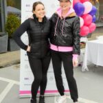 Clea Shearer Instagram – What a special time in Greenwich, CT supporting the @breastcanceralliance 5k! Joanna ran…..I held a sign 😬