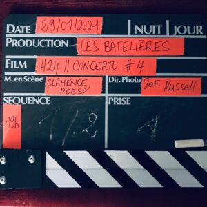 Clémence Poésy Instagram - 🎬 🎶💙 @celestebrunnquell