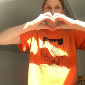Clémence Poésy Instagram - Week 7 🧡💪🧡