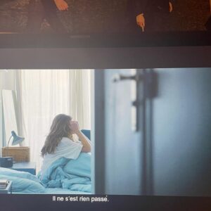 Clémence Poésy Instagram - Fin du montage image 💙 @celestebrunnquell @nathaliemasduraud @valerieurrea @lesbatelieresproductions #h24 @artefr