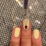 CoCo Lee Instagram - My top pick for nail color for the hot summer that goes with everything is - pale yellow with sassy art. What color do u think is hot for the summer? #nails #summer #chic
