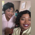 Cocoa Brown Instagram - Biopic loading! Can’t wait for you all to see this!! #filmlife #setlife #sheworkshardforthemoney #blessed #biopic @_bahamian_queen WE DID THAT!💯