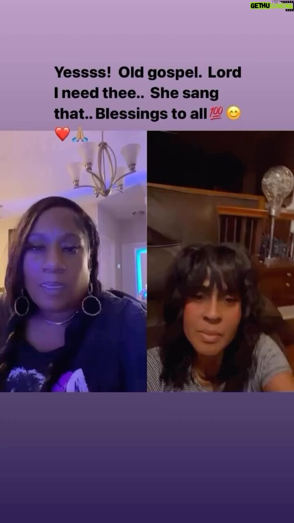 Cocoa Brown Instagram - I have played this video so many times and I don't know about y'all, but Lord knows I need Him right now... it is the only thing that has sustained me right now is my faith and my unwavering belief that I will get through this❤️❤️❤️❤️🙏🏾🙏🏾🙏🏾🙏🏾#cocoabrownonefunnymomma #broken but #myfaithisstrong #onedayatatime #strongerthanithought