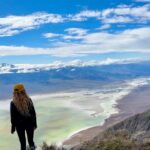 Cody Renee Cameron Instagram - Off the grid in Death Valley. 🏜️ 3 days of ripping thru the most incredible scenery: Bad Water Basin, Dante’s View, 20 Mule Road, Tecopa Hot Springs, Furnace Creek, Mesquite Sand Dunes and best of all, no cell phone reception. Only 3.5hrs outside LA or 1.5hrs outside Vegas. Follow @ironponyshow for this episode coming soon! Shoutout to my riding buddies @jigger.la @dynaloya #DeathValley #Badwaterbasin #dantesview #bikerbabe #chickswhoride #sportsternation #bikerchicksofinsta