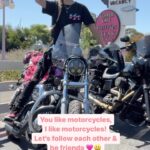 Cody Renee Cameron Instagram – Comment if you ride & I’ll follow you back! 🩷👋 

Vid Idea from @reckless_1krr 

#bikerfriends #harleydavidson #bikenights #motorcycles #harleyoftheday #sportster #bikekingz #motorcyclemafia