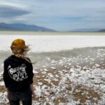 Cody Renee Cameron Instagram - Off the grid in Death Valley. 🏜️ 3 days of ripping thru the most incredible scenery: Bad Water Basin, Dante’s View, 20 Mule Road, Tecopa Hot Springs, Furnace Creek, Mesquite Sand Dunes and best of all, no cell phone reception. Only 3.5hrs outside LA or 1.5hrs outside Vegas. Follow @ironponyshow for this episode coming soon! Shoutout to my riding buddies @jigger.la @dynaloya #DeathValley #Badwaterbasin #dantesview #bikerbabe #chickswhoride #sportsternation #bikerchicksofinsta