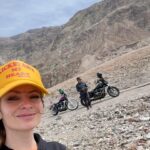 Cody Renee Cameron Instagram - Off the grid in Death Valley. 🏜️ 3 days of ripping thru the most incredible scenery: Bad Water Basin, Dante’s View, 20 Mule Road, Tecopa Hot Springs, Furnace Creek, Mesquite Sand Dunes and best of all, no cell phone reception. Only 3.5hrs outside LA or 1.5hrs outside Vegas. Follow @ironponyshow for this episode coming soon! Shoutout to my riding buddies @jigger.la @dynaloya #DeathValley #Badwaterbasin #dantesview #bikerbabe #chickswhoride #sportsternation #bikerchicksofinsta