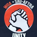 Colby Minifie Instagram – 💪💪💪 @sagaftra @wgaeast @wgawest #sagstrike