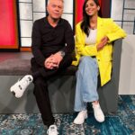 Collien Ulmen-Fernandes Instagram - Wir Zwei schon wieder. Wir dürfen mal wieder zusammen moderieren. Und es geht wieder um 🎵🎶 📺 Diesmal trauern wir aber nicht einem toten Popmusik-Kanal hinterher (…wie in der VIVA-Story ➡️ @ardmediathek) Diesmal feiern wir einen lebendigen Musik-Kanal und zwar @deluxe_music 🙌🏽 Dort moderieren @markus_kavka und ich nämlich morgen Abend um 19:00 Uhr ein Special - in dem wir 30 Jahre Deutsches Musik-TV feiern. (…mit ganz viel Krawall und Remmidemmi und megakrassen Anekdoten über’s Musikfernsehen… 💫🌈🎼🎸📻🎤🎙💥🪩 🥳 😵‍💫🧑🏻‍🎤🕺🏻🤘🏾🙀🙈) In diesem Sinne: Hamma wieder was gelernt! Recht herzlichen Dank für die Aufmerksamkeit! Auf Wiedersehen!