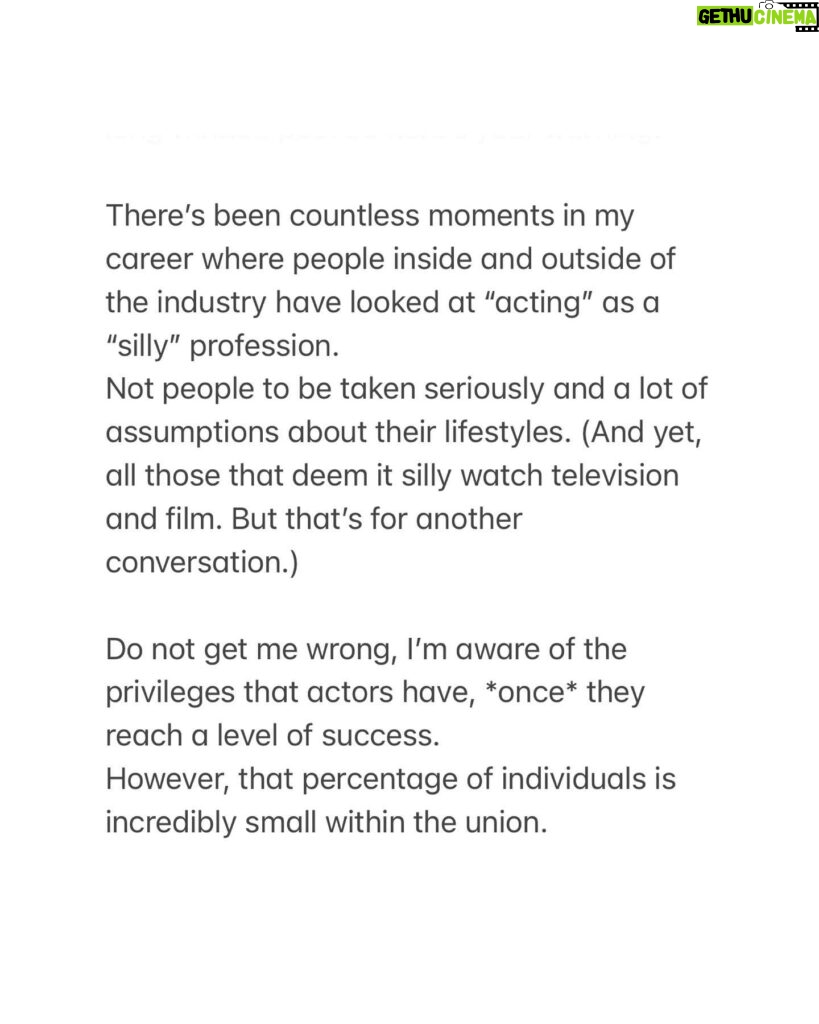Conor Leslie Instagram - I’m saddened but not surprised that those with financial power would disrespect the artists that help them get there. Shocking, I wrote something too long for a caption. Read it or don’t, agree or don’t, but greed disgusts me and I’m proud to be an artist standing by my community of writers & now actors. This is one of my first headshots from when I was 12. (Don’t ask me what that hat and necklace choice was… it was 2003. We aren’t hear to discuss it but it’s called fashun. There’s another vogue worthy lewk in the last slide if you make it that far and it’s my current pissed off expression.) ❤️