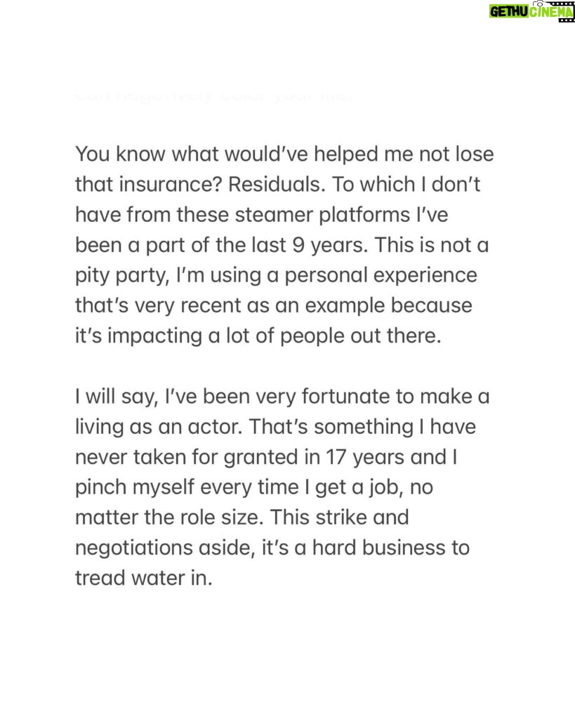Conor Leslie Instagram - I’m saddened but not surprised that those with financial power would disrespect the artists that help them get there. Shocking, I wrote something too long for a caption. Read it or don’t, agree or don’t, but greed disgusts me and I’m proud to be an artist standing by my community of writers & now actors. This is one of my first headshots from when I was 12. (Don’t ask me what that hat and necklace choice was… it was 2003. We aren’t hear to discuss it but it’s called fashun. There’s another vogue worthy lewk in the last slide if you make it that far and it’s my current pissed off expression.) ❤️