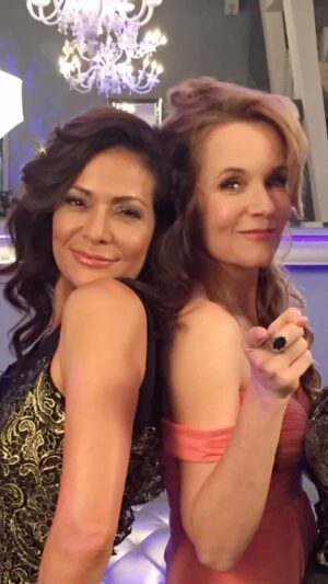 Constance Marie Instagram - Let’s all wish the Happiest of Birthdays to this lovely human right here!!
My @switchedatbirthtv  rival turned bestie
@lea_thompson 
✨💕🤟🏽
She is just an all around wonderful human!
✨💕✨
Talented,
Beautiful,
Smart,
Witty,
And
Bad Ass!
Oh! 
And
ICON!
🎭
To be in her orbit is truly a blessing!
Not only all of the above but,
she makes a mean grill cheese!
✨🥪💕✨
Love you Lea!!
#HappyBirthday #LeaThompson #Icon #Actor #Actress #switchedatbirth #BackToTheFuture #RedDawn #CarolineInTheCity #Friday #FlashbackFriday #Friday #Fyp #ForYou