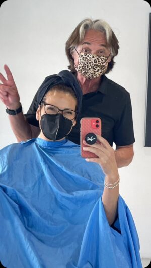 Constance Marie Instagram - Well, I did it!!
I cut my hair short!
I have been wanting to do this for a while…
It feels so sassy & healthy!
Thank you @mrlukaro for guiding me thru this journey!
And @ronacolor & ashleysalgadoo  for keeping the grays at bay! 
New look! New life!
😂

What do ya think? Ps. This is my first poll!
✨💕🎉💇🏽‍♀️✨
#Sunday #hairstylist #hair #Haircut #Haircolor #shorthair #Sassy