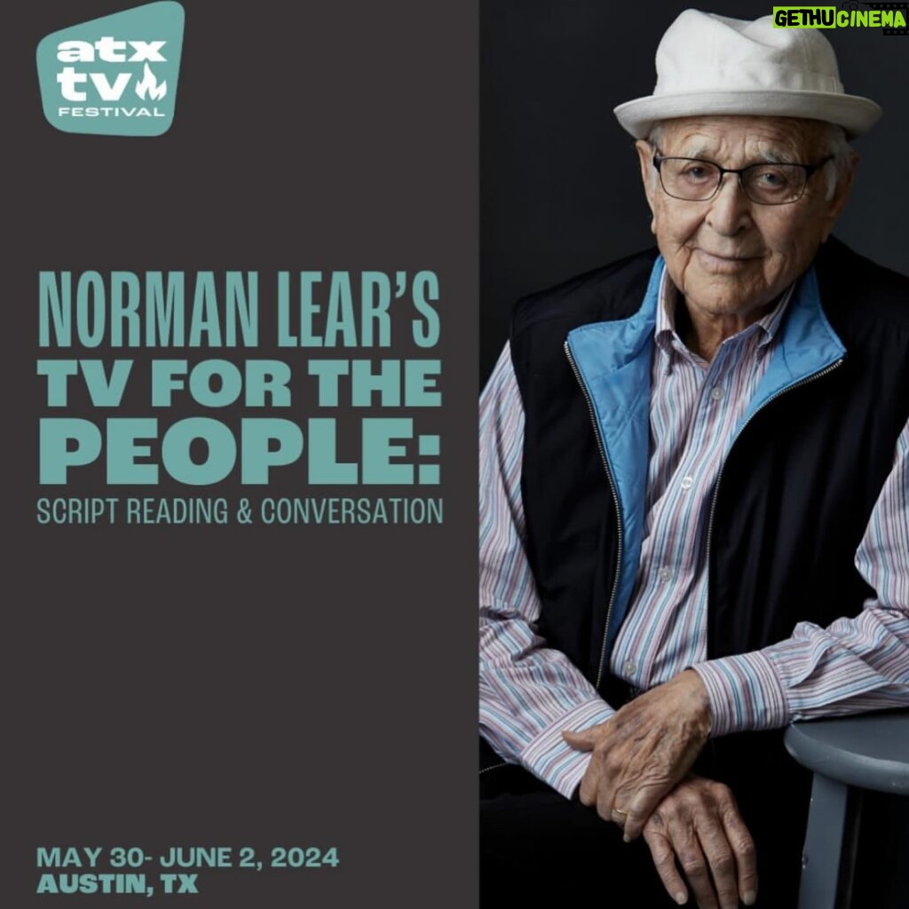 Constance Zimmer Instagram - I AM BEYOND thrilled and excited to be a part of @atxfestival this year, my first time! Honored to be celebrating #NormanLear with a dream cast @kateysagal @phil.rosenthal @eldannypino and more for a LIVE reading of #Maude! You can buy single tickets for this closing night event or get a badge for the whole weekend because there are more announcements coming (including me too)!