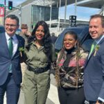 Cori Bush Instagram - Happy St. Patrick’s Day weekend, St. Louis! It’s wonderful celebrating our proud Irish community today alongside Ireland’s Minister of State Patrick O’Donovan, Mayor Tishaura Jones, and Treasurer Adam Layne. Your Congresswoman loves you 💚☘️