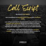 Cori Bush Instagram - Tell Your Rep: We Demand A #CeasefireNOW