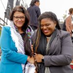 Cori Bush Instagram - Let me make something very clear: Marjorie Taylor Greene does not care about antisemitism in our country, her record shows that. Her attempts to silence @rashidatlaib are rooted in Islamophobia, racism & anti-Palestinian harassment. If anyone deserves to be censured, it’s her.