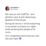 Cori Bush Instagram -