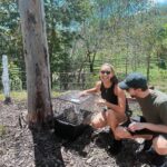 Corinne Foxx Instagram - The moment sweet Donna went home 💚 Thank you to @wildlifewarriorsworldwide & @australiazoo for allowing us to be a part of this precious angel’s homecoming. We are learning so much about the conservation & rehabilitation efforts of these incredible organizations here in Australia. And of course, a huge thank you to the Irwin family for hosting us! @bindisueirwin @robertirwinphotography @terriirwincrikey