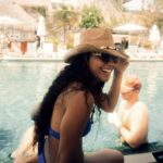 Corinne Foxx Instagram - coastal cowgirl 🌊🐴 📸: @dimesburner