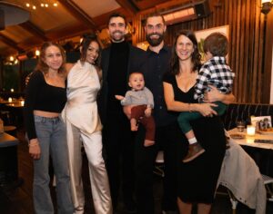 Corinne Foxx Instagram - food, friends & family ❤️ so happy we got to celebrate this special time with our favorite people 💍💕

📷: @david.c.mazur 
styling: @daniandemmastyle 
hair: @marciahamilton 
makeup: @marissa_tomaino 
asst: @julisssagandara