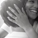 Corinne Foxx Instagram - from the first time I saw you, I knew you were my forever 💍❤️ photo: @baileyannoriginal hmu: @marissa_tomaino @marciahamilton asst: @julisssagandara