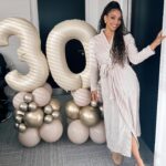 Corinne Foxx Instagram - thirty, flirty & thriving 💃🏽💕🎉 celebrating this new decade with my work family making something special for you guys 😘