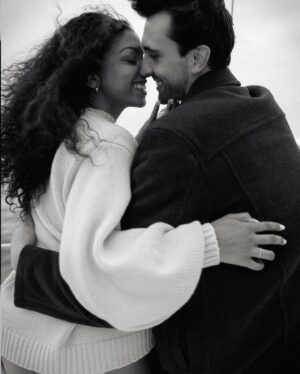 Corinne Foxx Instagram - from the first time I saw you, I knew you were my forever 💍❤️

photo: @baileyannoriginal 
hmu: @marissa_tomaino @marciahamilton 
asst: @julisssagandara