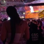 Corinne Foxx Instagram - thank you @taylorswift for gifting us with your artistry for over 15 years 💕🎶 Your music has travelled with me through many eras of my own life so seeing you perform feels like home ❤️ #erastour