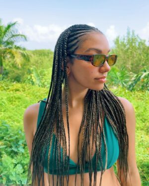 Corinne Foxx Instagram - 🌴🌺🍹