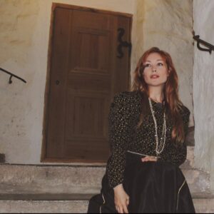 Cosondra Sjostrom Instagram - Filming in a castle in Sweden 🇸🇪 #throwbackthursday