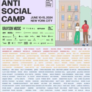 Courtney Nelson Instagram - ITS OFFICIAL!! See you in NYC for @antisocialcamp 🤩
Last year was so much fun! Bringing artists, songwriters, producers, from all over and creating a week long of events and sessions!?!?!? WHAT MORE COULD YOU WANT! 

Make sure to follow me on Snapchat if you wanna sneak peek into what it’s like to attend @antisocialcamp 👀

I have 2 free days while I’m there if anyone wants to create, shoot content, or just grab a coffee 💗 shoot me a DM and let’s make it happen! 

#nyc #songwritersofinstagram #songwriter #antisocialcamp #artist #letsconnect