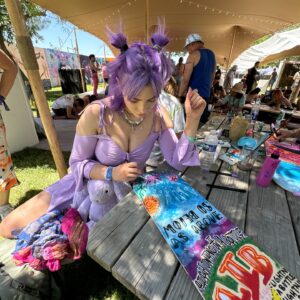 Courtney Nelson Instagram - This was my 7th @libfestival experience and one of my favorites! This was the perfect way to celebrate my birthday coming up. This festival changed my life in 2012 and I’ve been grateful to become a veteran to it in 2024. If you want to experience what it means to be fully accepted no matter what: this is the place for you! Till next year⚡️🧚🏻‍♀️

#lib #libfestival #festival #lightninginabottle #fyp #geminiseason